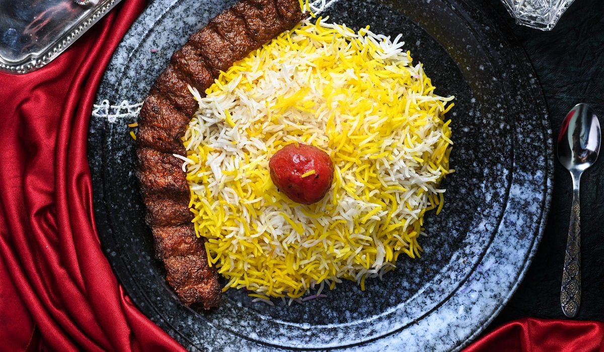 Chelo Rice Kebab Koobideh