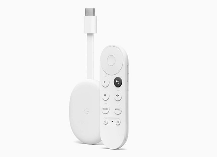 Chromecast with Google TV (HD). Credit: Google