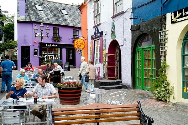 Colourful facades in Kinsale