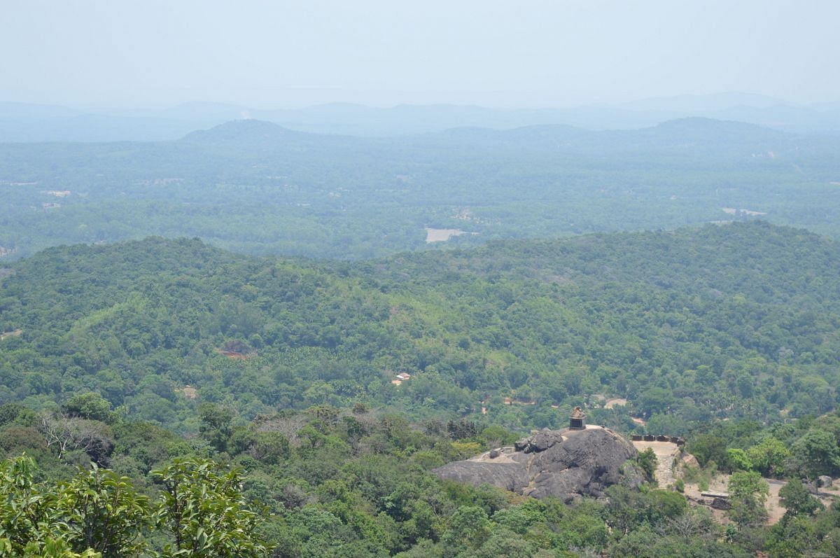 A view from Kavaledurga Fort