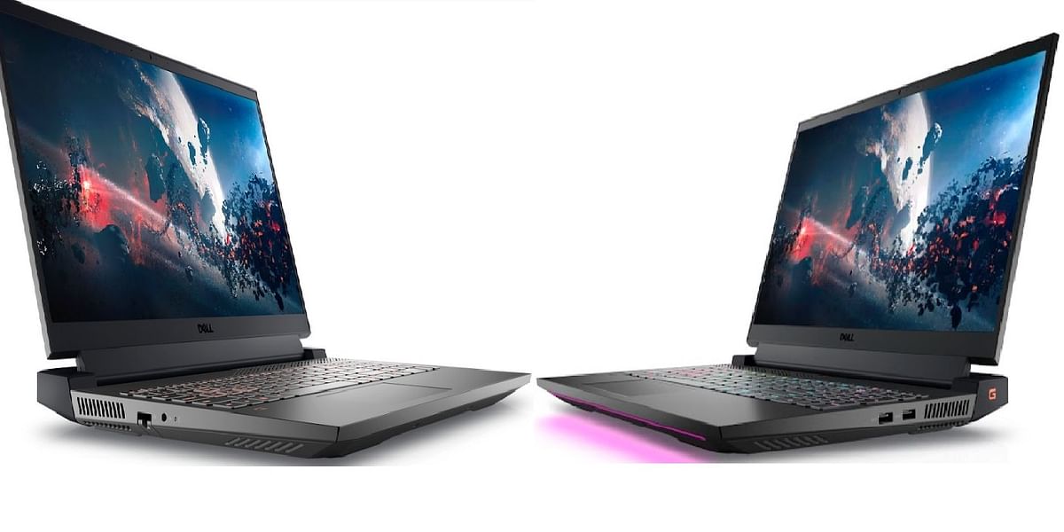 Dell G15 5520 (left) and G15 5521 special edition (right). Credit: Dell