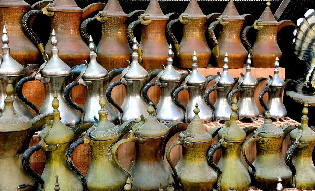 Arabic coffee pots