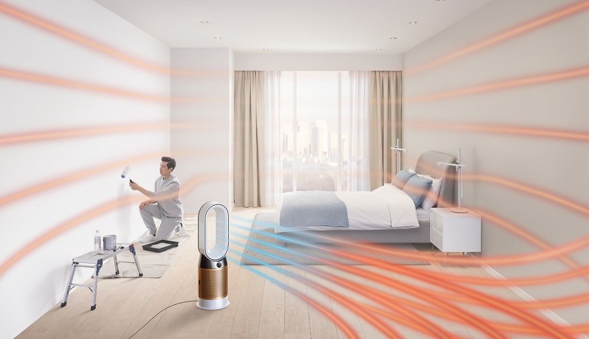 Dyson Pure Hot+Cool Cryptomic air purifier. Credit: Dyson