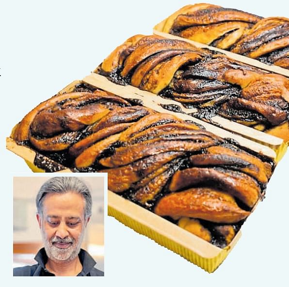 Martin Menezes (inset) will bake sixvarieties of babka, a sweet braided bread.