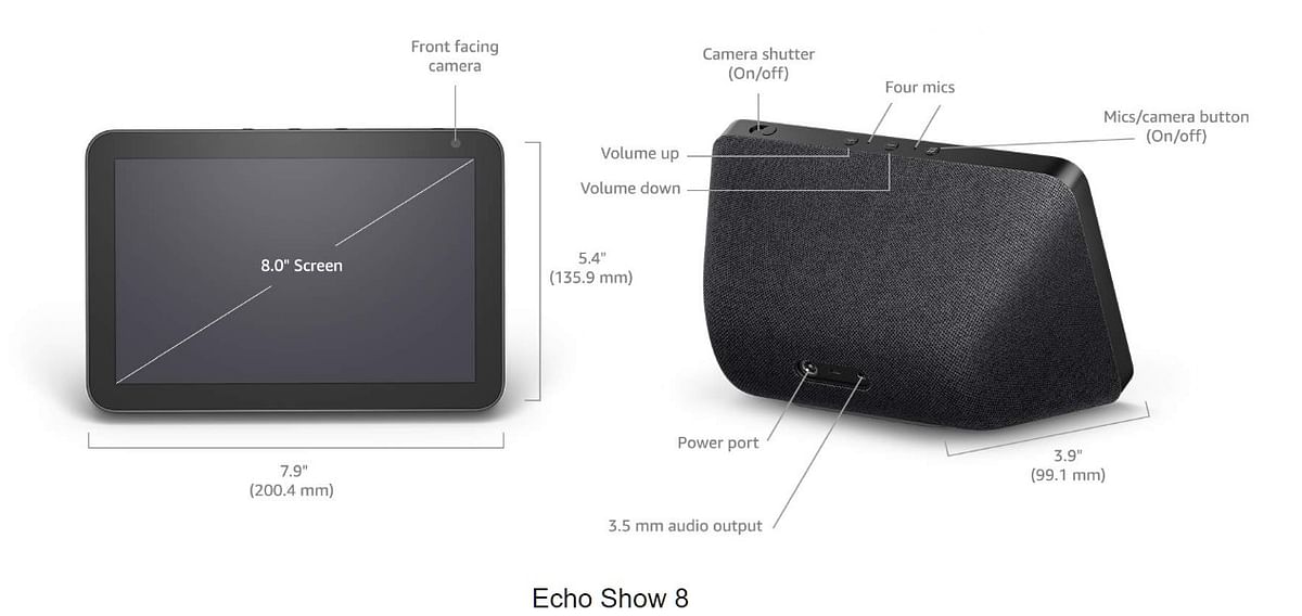 Echo Show 8 (Credit: Amazon)