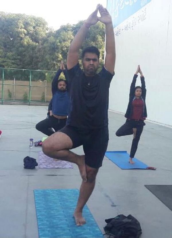Former engineer Aakash Yadav now co-runs a fitness startup