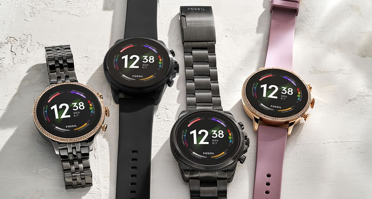 The new Fossil Gen 6 comes with Google Wear OS. Credit: Fossil