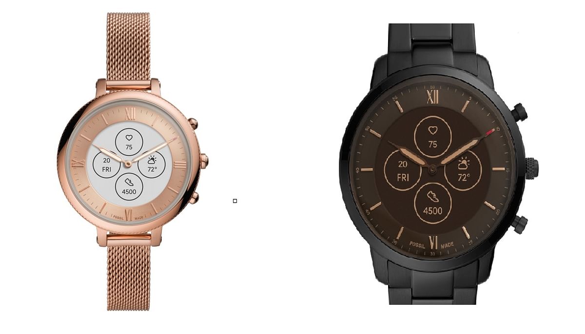 Fossil smart watches. Credit: Fossil