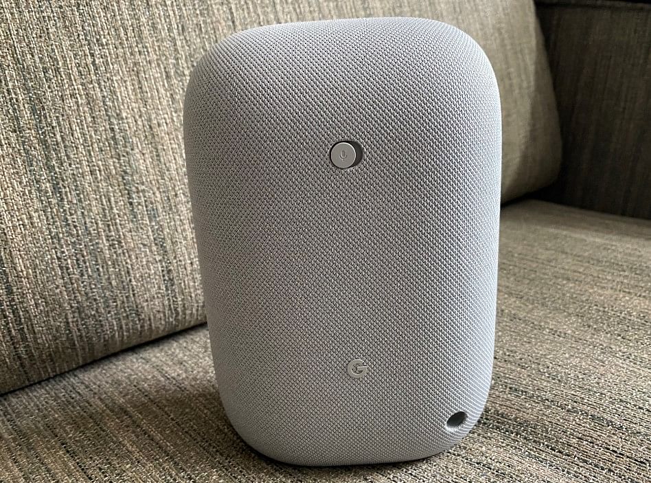 Google Nest Audio. Credit: DH Photo/KVN Rohit