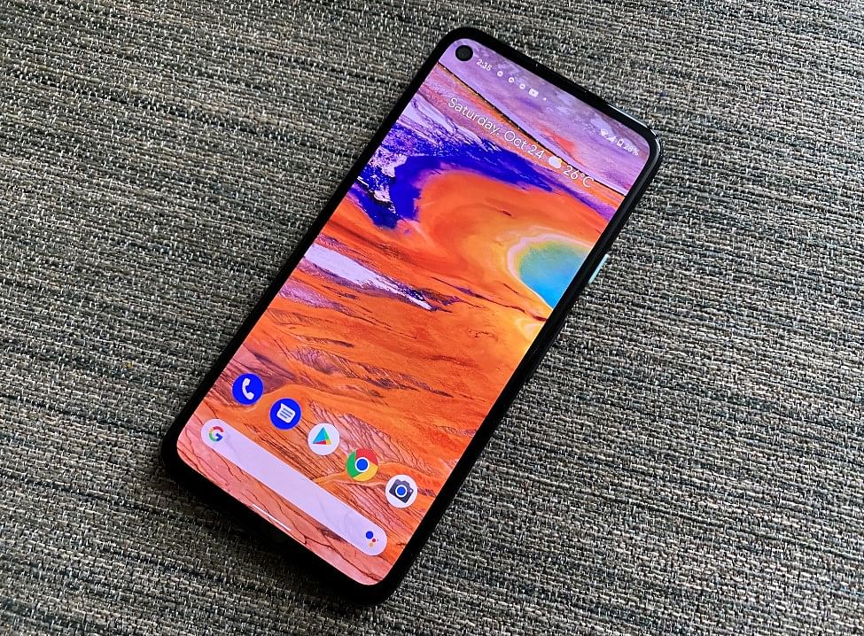 Google Pixel 4a. Credit: DH Photo/KVN Rohit