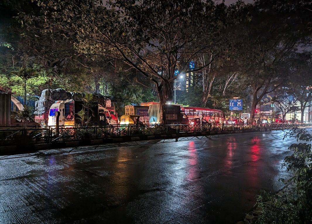 Google Pixel 7 Pro's camera sample with night sight mode on. Credit: DH Photo/KVN Rohit