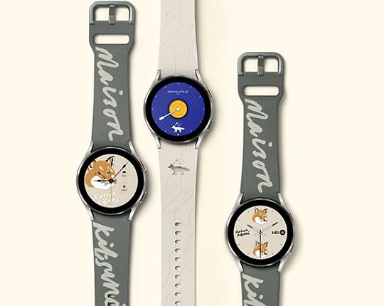 Galaxy Watch4 Maison Kitsuné Edition. Credit: Samsung