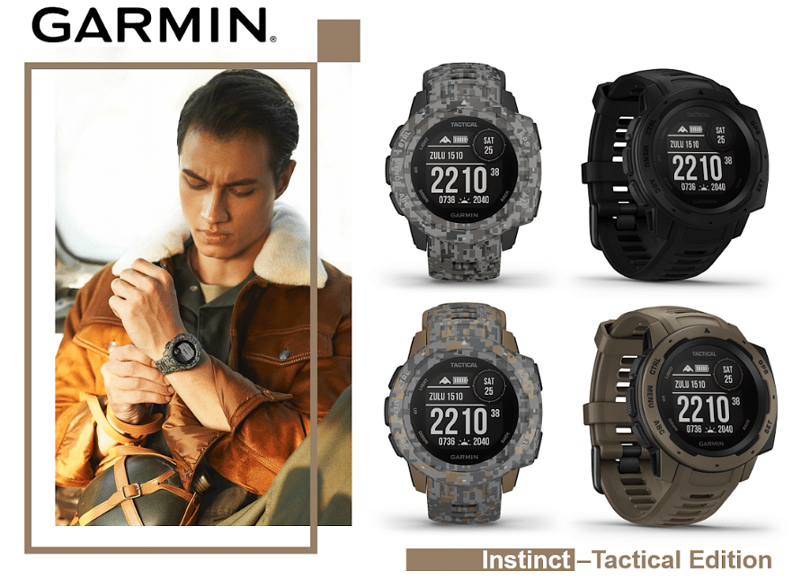 Garmin Instinct Tactical Edition launched in India. Credit: Garmin