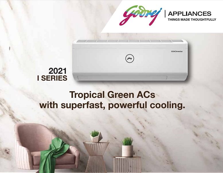 Eco-friendly Godrej ACs launched in India. Credit: Godrej