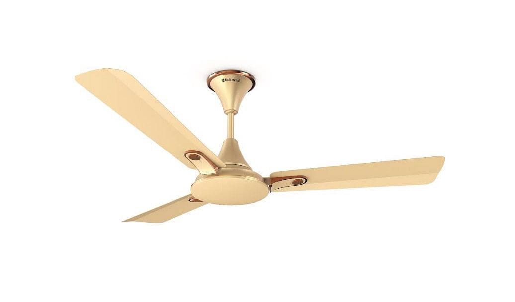 Goldmedal Electricals Hero Prime decorative fan. Credit: Goldmedal Electricals