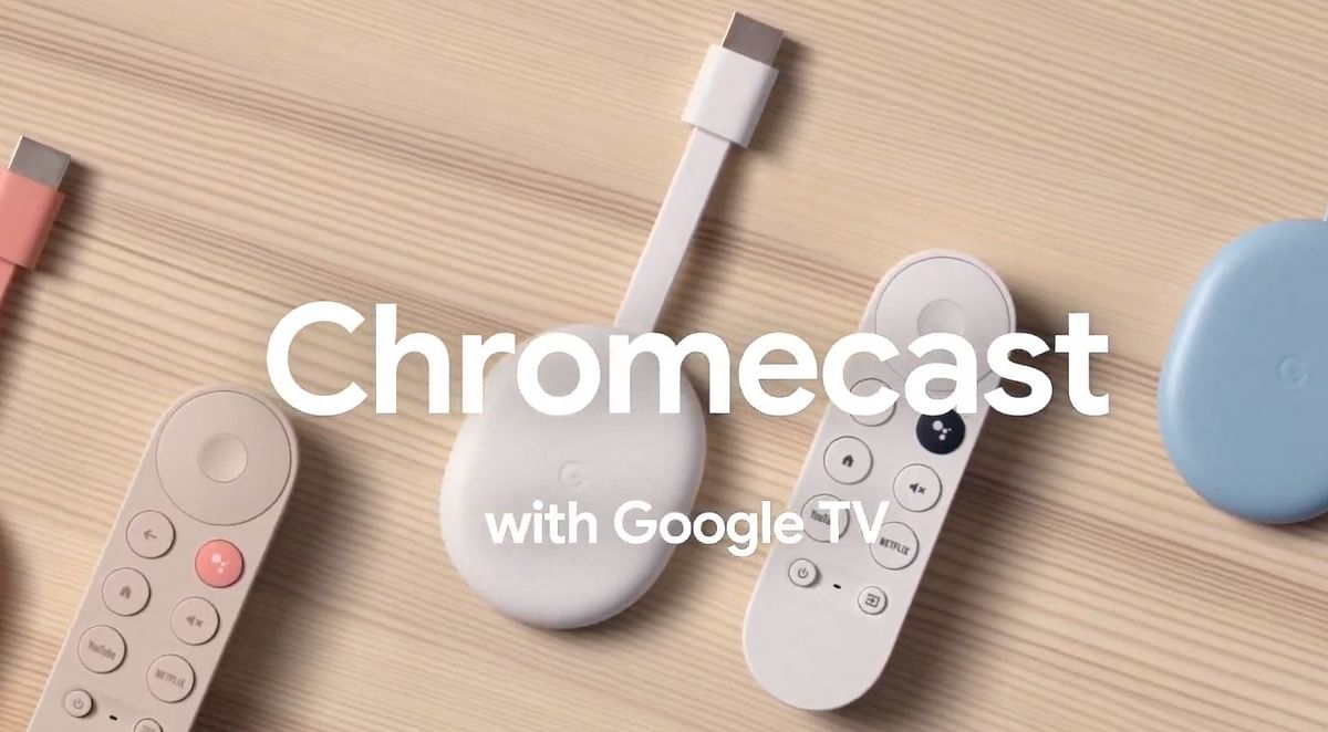 Chromecast with Google TV. Credit: Google