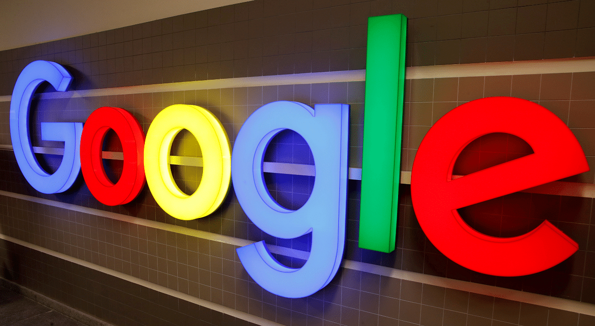 An illuminated Google logo is seen inside an office building in Zurich (Picture Credit: REUTERS/Arnd Wiegmann)