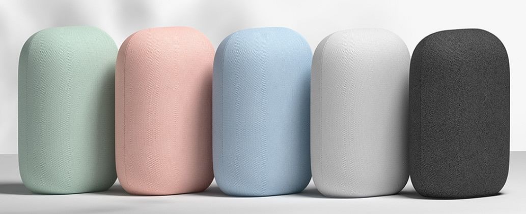 The new Nest Audio smart speakers. Credit: Google