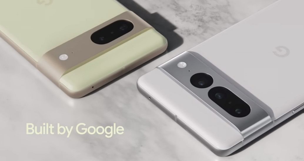 The new Pixel 7, and 7 Pro. Credit: Google