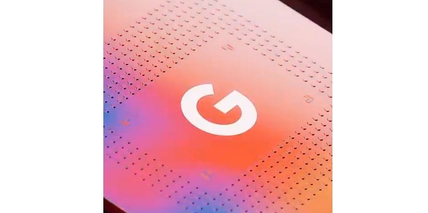 A Custom-made Google Tensor chipset will be used in the Pixel 6 series. Credit: Google