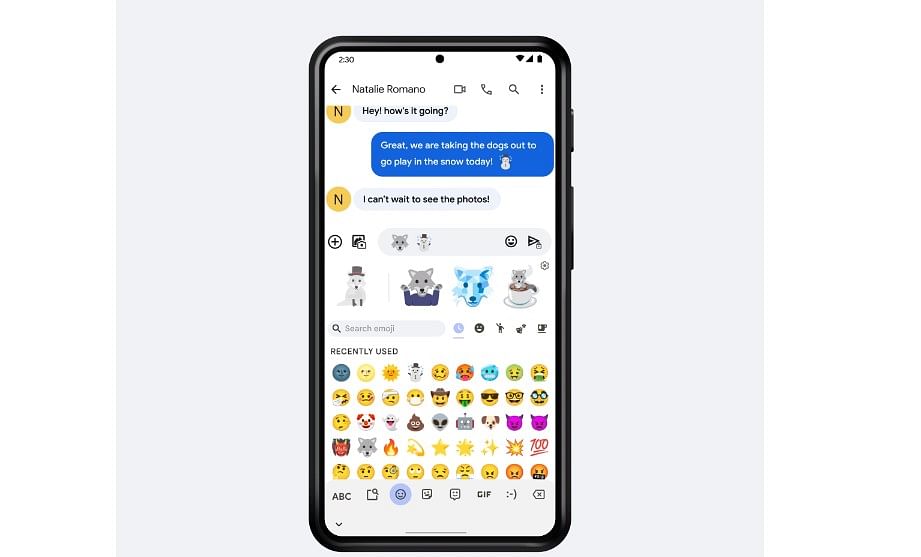 Google brings new festive emojis. Credit: Google