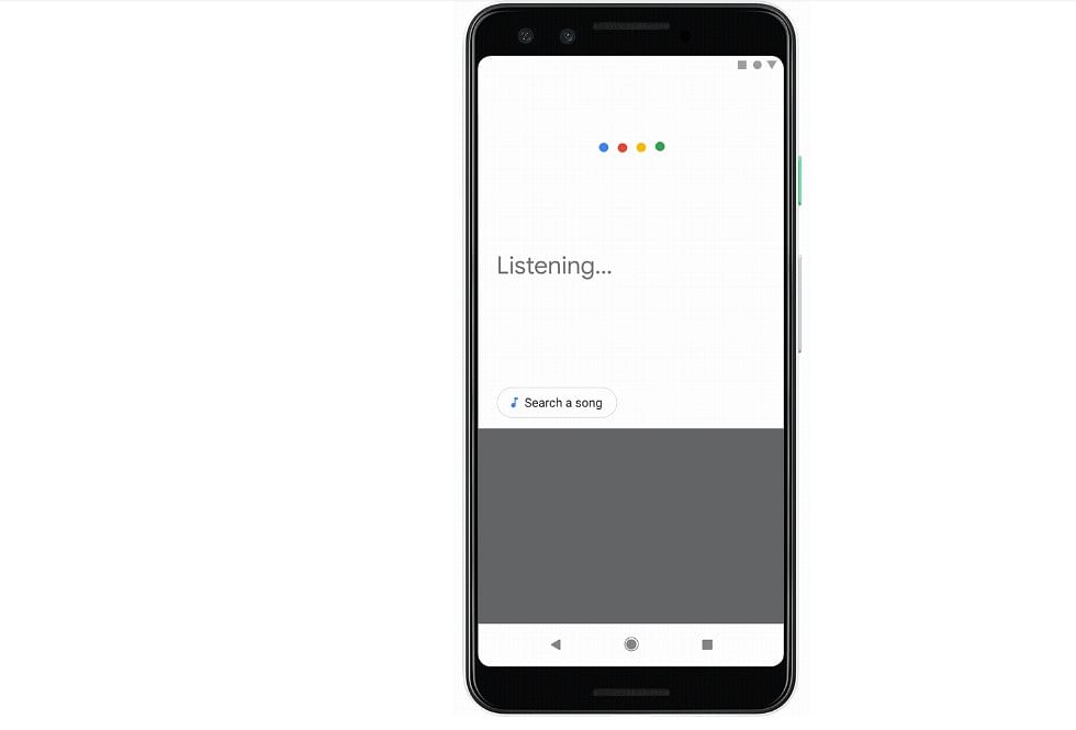 Google can identify music with just hum or a whistle. Credit: Google.