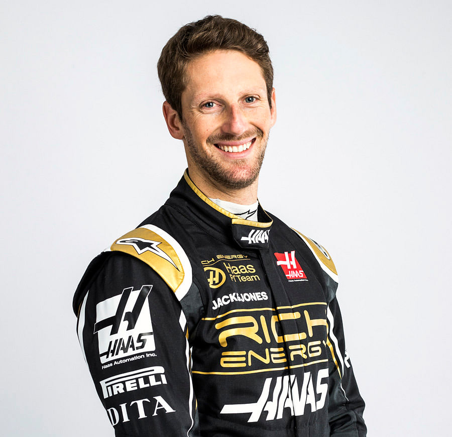 Romain Grosjean. Picture credit: Haas F1 Team