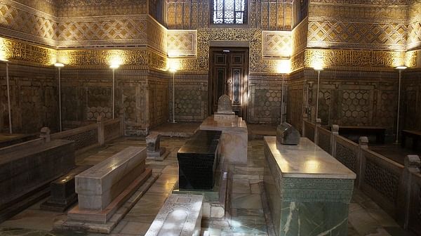 Timur was buried in Gur-e-Emir.