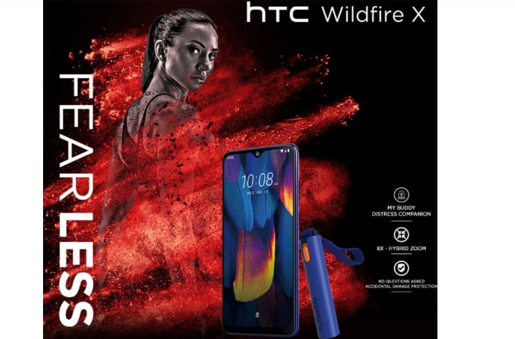 Wildfire X launched in India; Picture Credit: HTC India/Twitter
