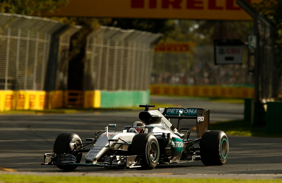 Lewis Hamilton in a Mercedes car. Picture credit: Mercedes AMG F1