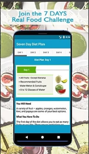 PC: Healthy Food Diet Plan/Google Play Store