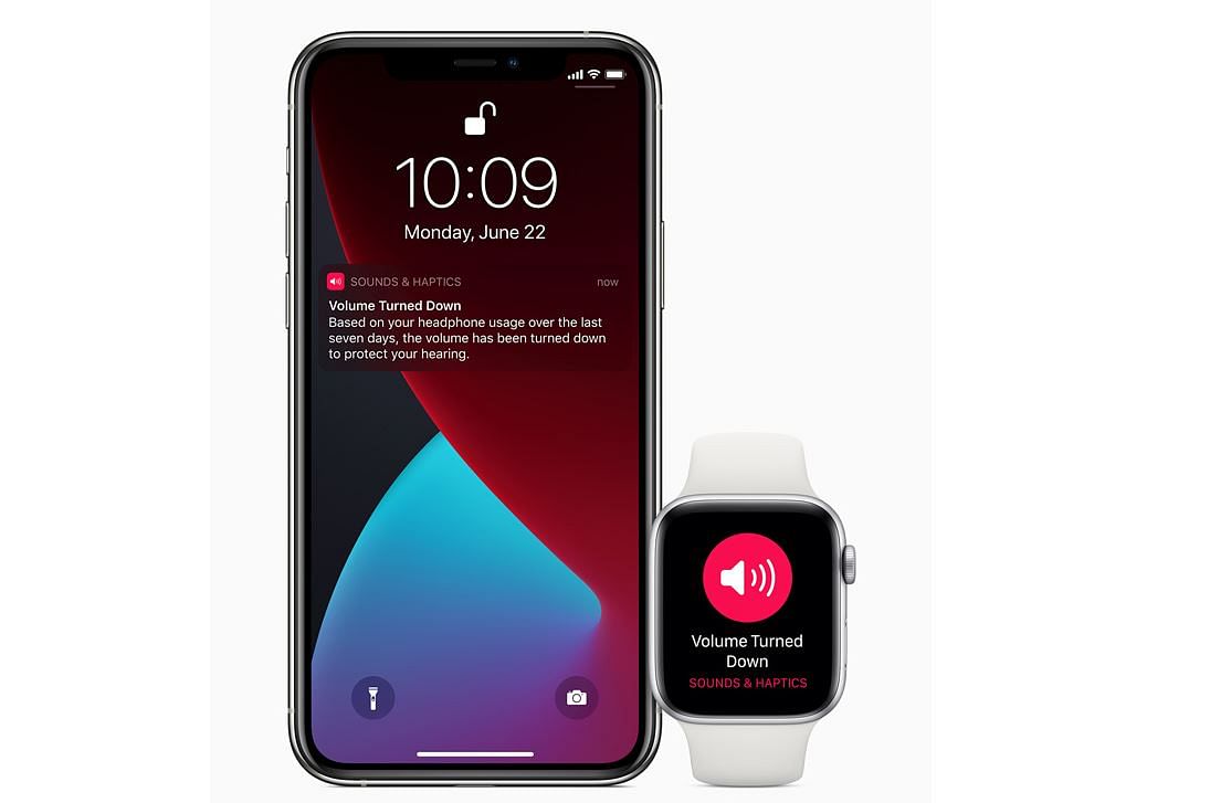 Hearing health features new options with watchOS 7. Credit: Apple