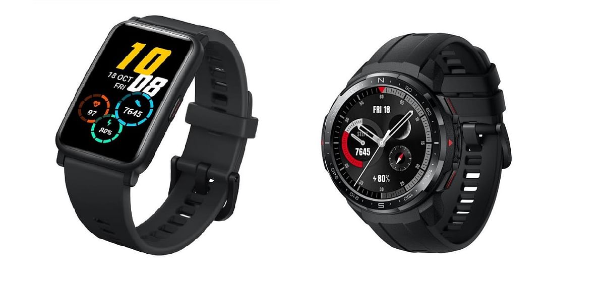 The new Watch ES (left) and Watch GS Pro (right).  Credit: Honor
