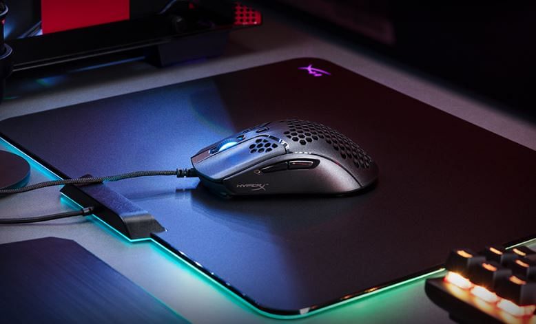 The new  Pulsefire Haste gaming mouse. CreditL HyperX