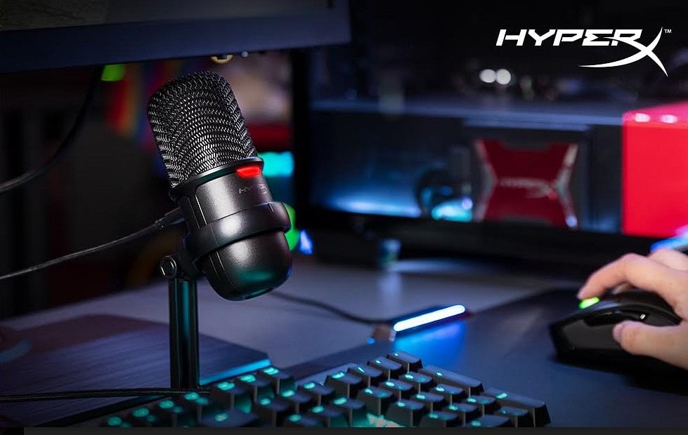 The new SoloCast USB microphone. Credit: HyperX