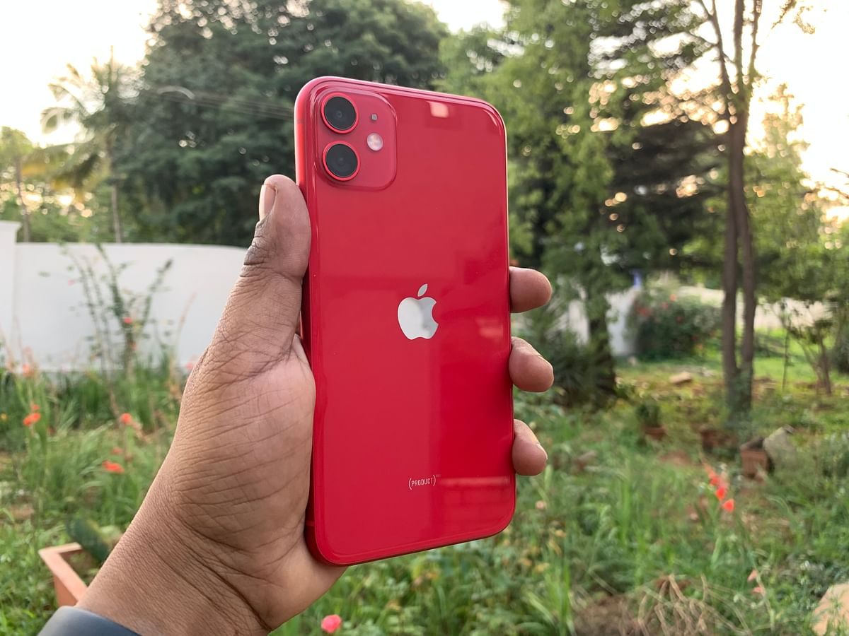 Apple iPhone 11 Product (RED) DH Photo/Rohit KVN