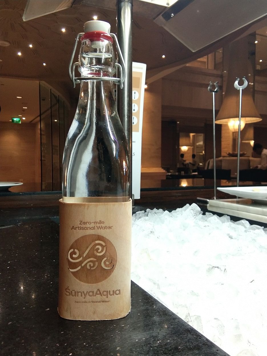 ITC hotels have their ownbottling unit allowing them toreduce their carbon footprint