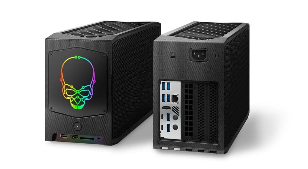 The new NUC Extreme Kit series. Credit: Intel