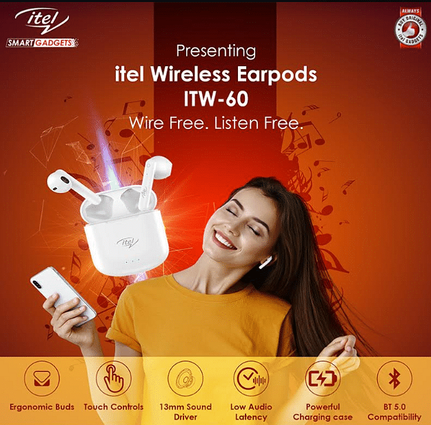 Itel ITW-60 launched in India. Credit: Itel
