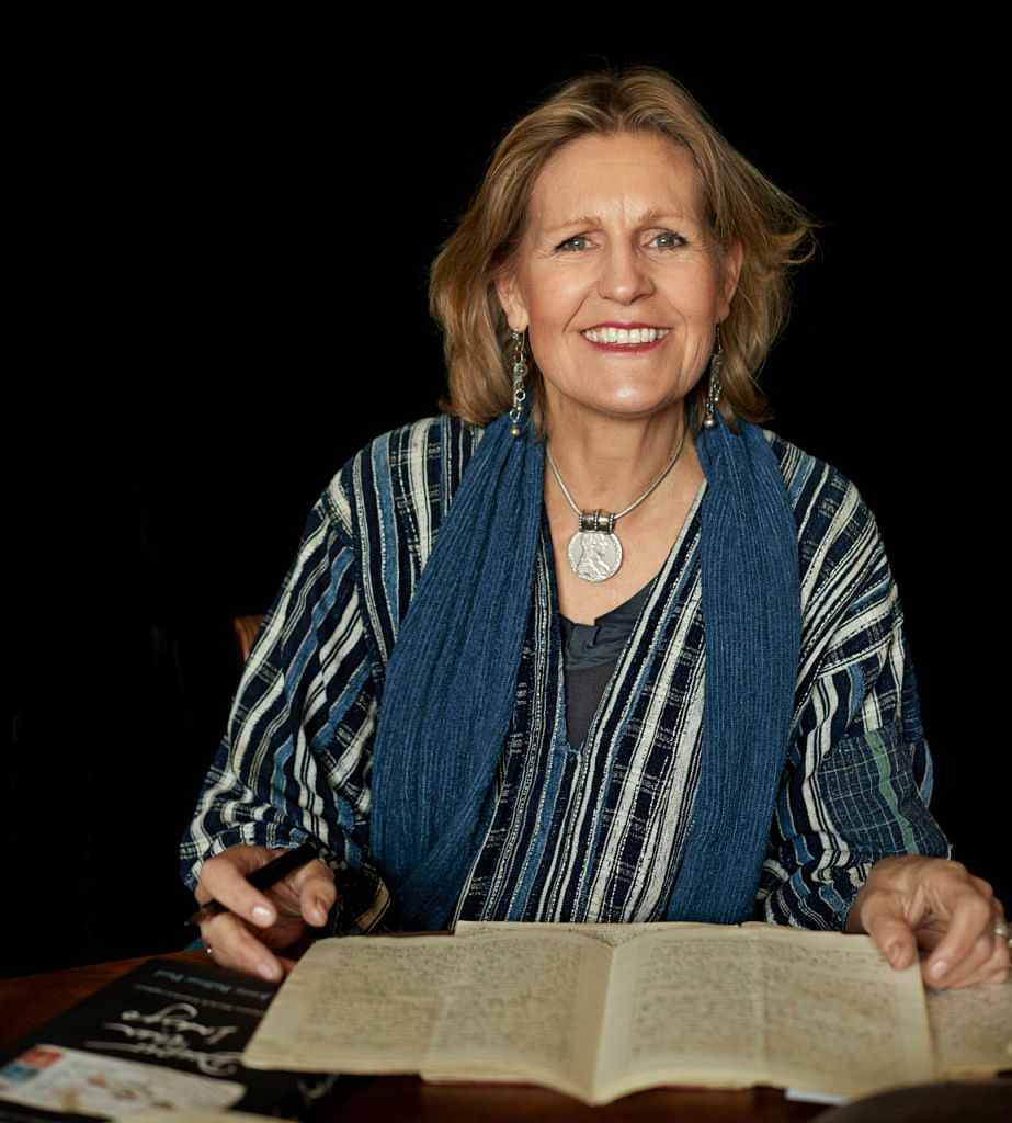 Jenny Balfour Paul, historian and indigo expert
