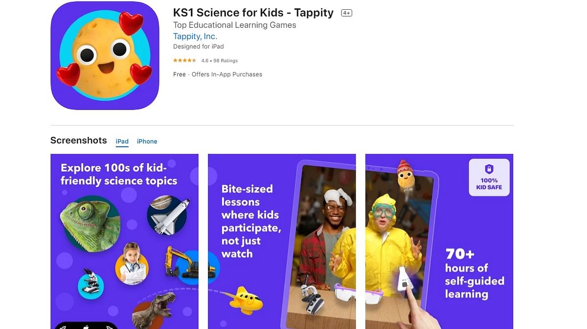 KS1 Science for Kids - Tappit‪y on Apple App Store