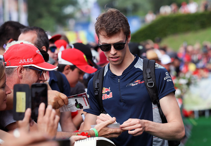 Daniil Kvyat. Picture credit: Red Bull