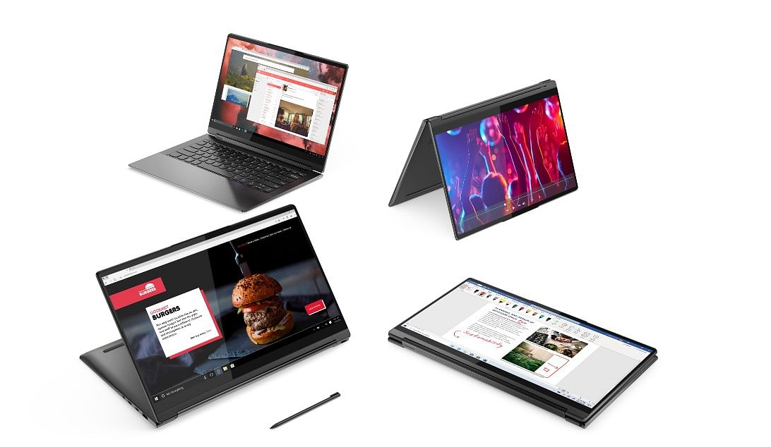 The new Yoga laptop series. Credit: Lenovo