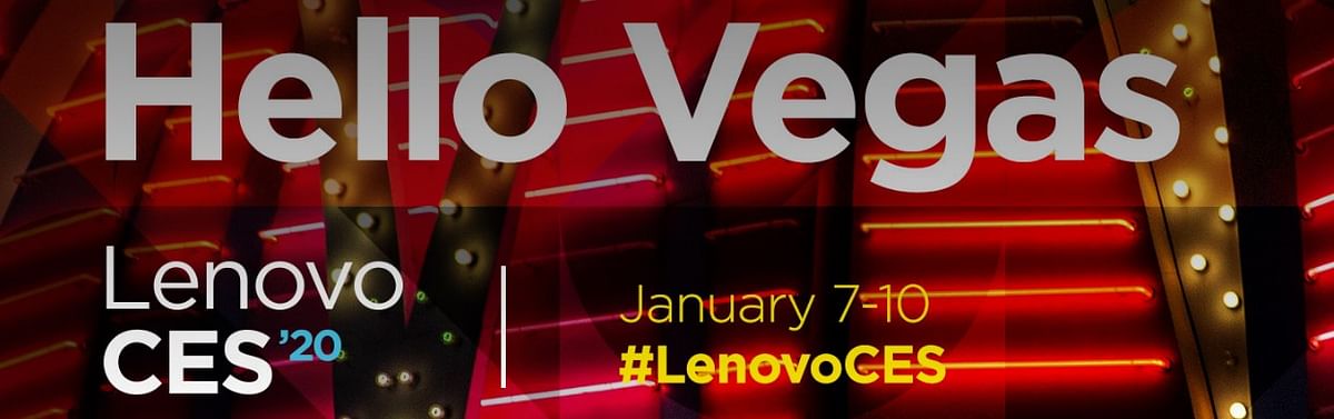Lenovo teaser for CES 2020 (Credit: Lenovo)