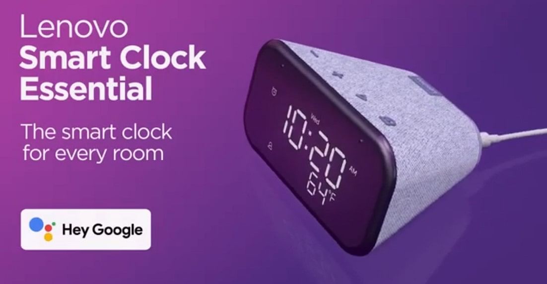 Smart Clock. Credit: Lenovo