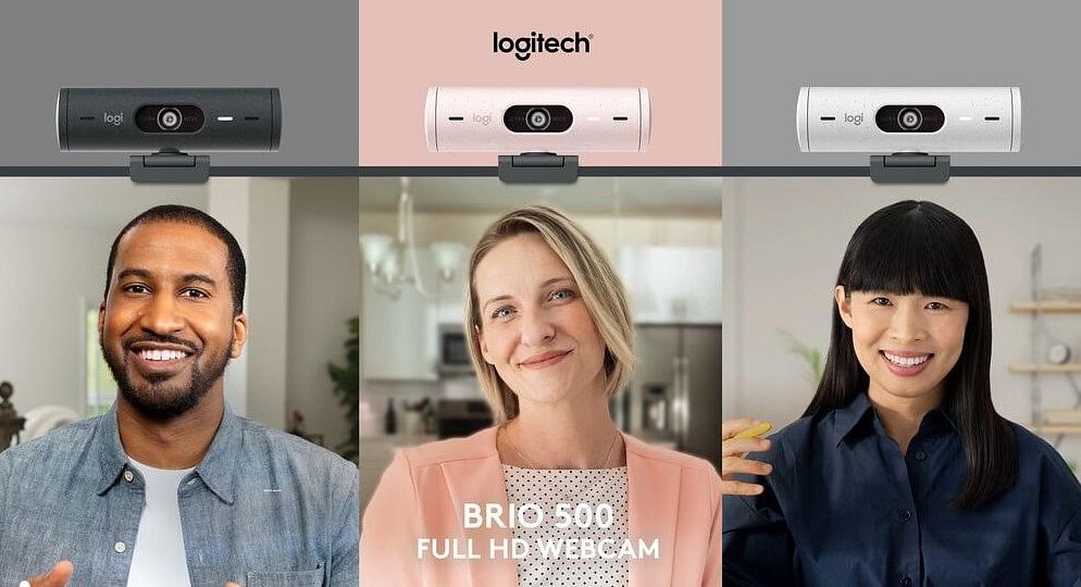 Logitech Brio 500 Webcam series. Credit: Logitech