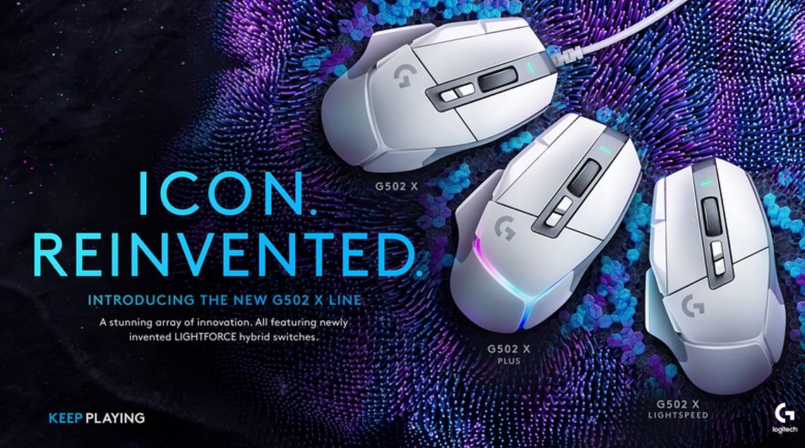Logitech G502 X series. Credit: Logitech