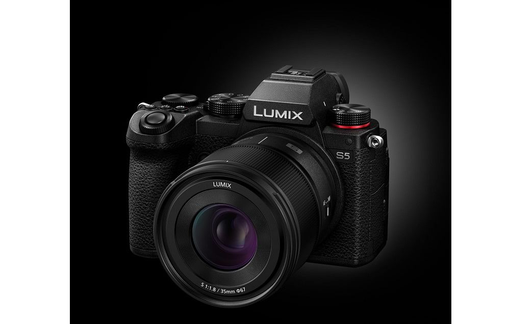 Lumix 35mm (f 1.8) camera lens. Credit: Panasonic Lumix