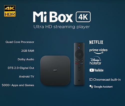 The new Mi Box 4K (Picture credit: Xiaomi)