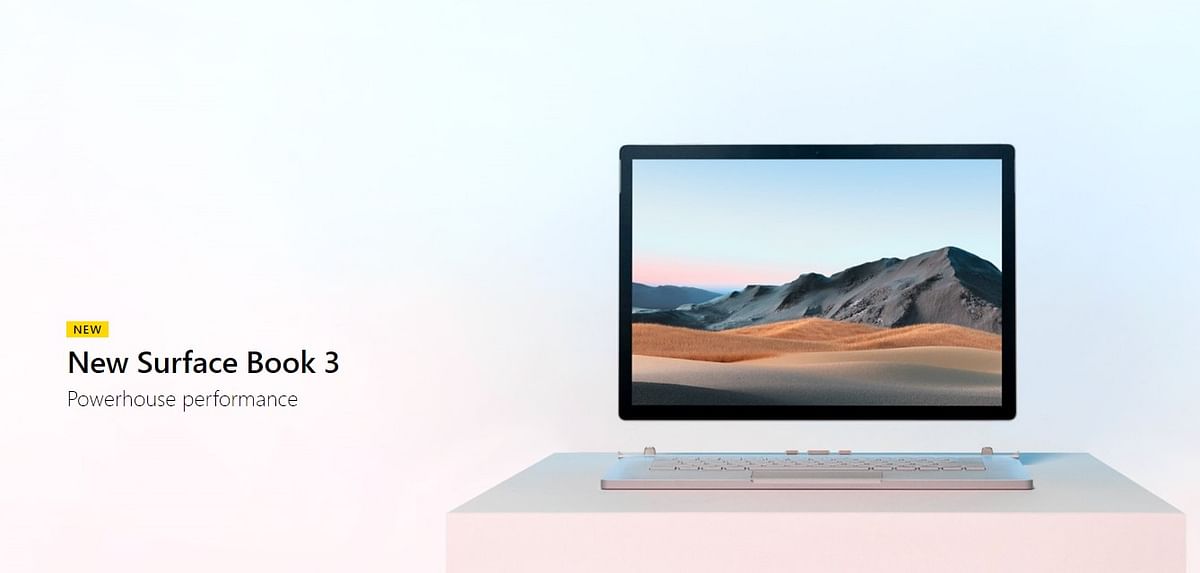 The new Surface Book 3. Credit: Microsoft